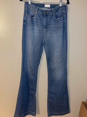 Cello Light Blue Flare Jeans - Classic Wide Leg